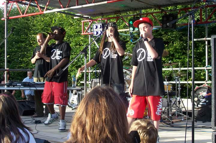 Isaiah Dreads, Franc and Jay at Damers Fest.