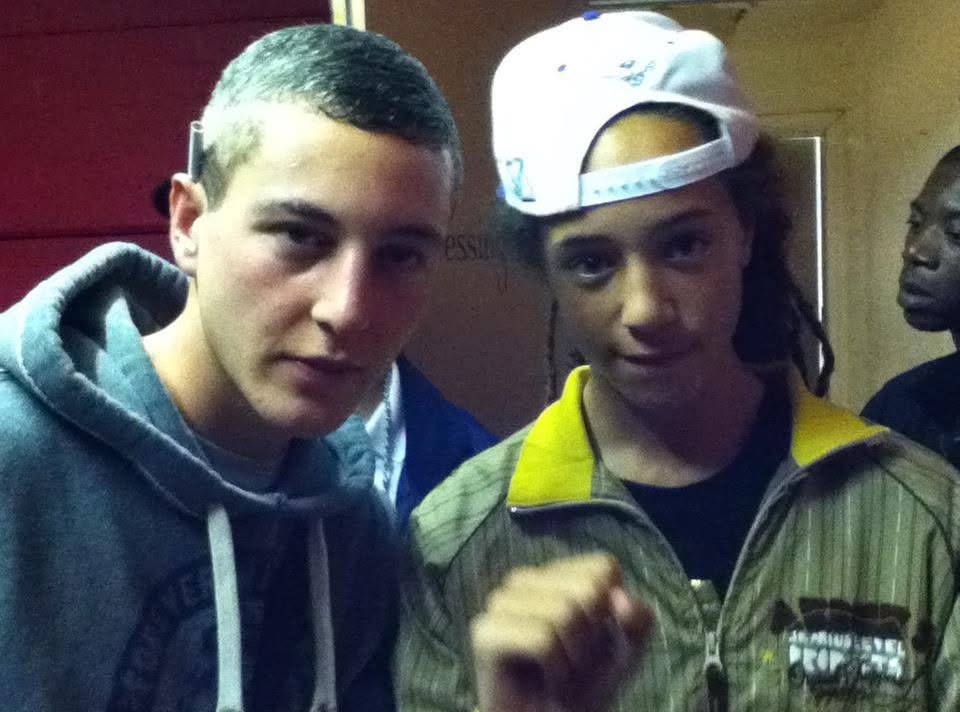 Isaiah Dreads and Devlin in Bridport, Dorset.