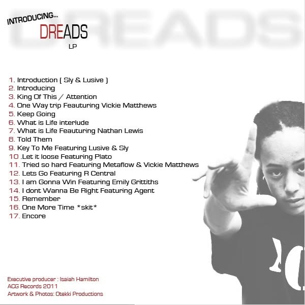 Artwork for the 'Introducing' mixtape by Isaiah Dreads.