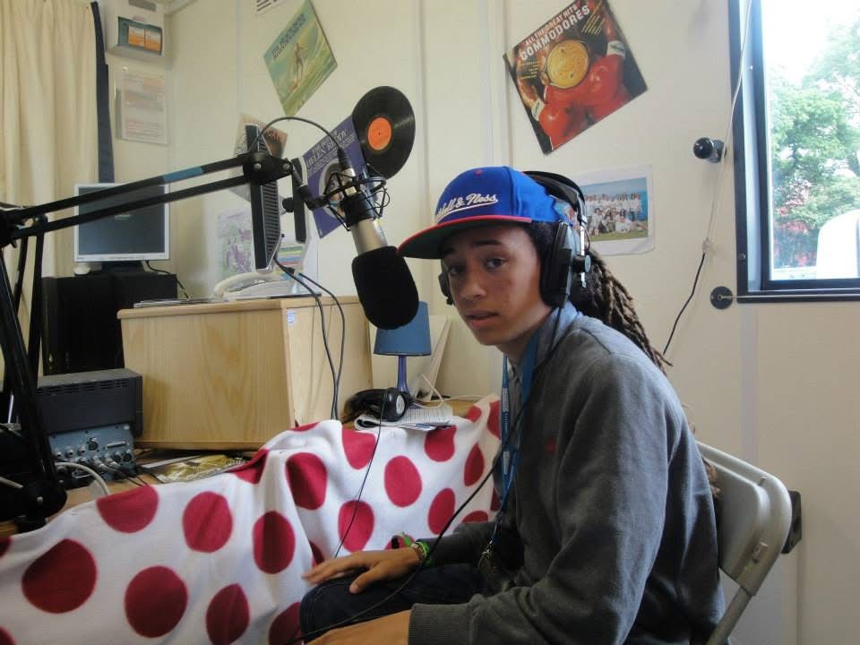Isaiah Dreads at Glastonbury Radio.