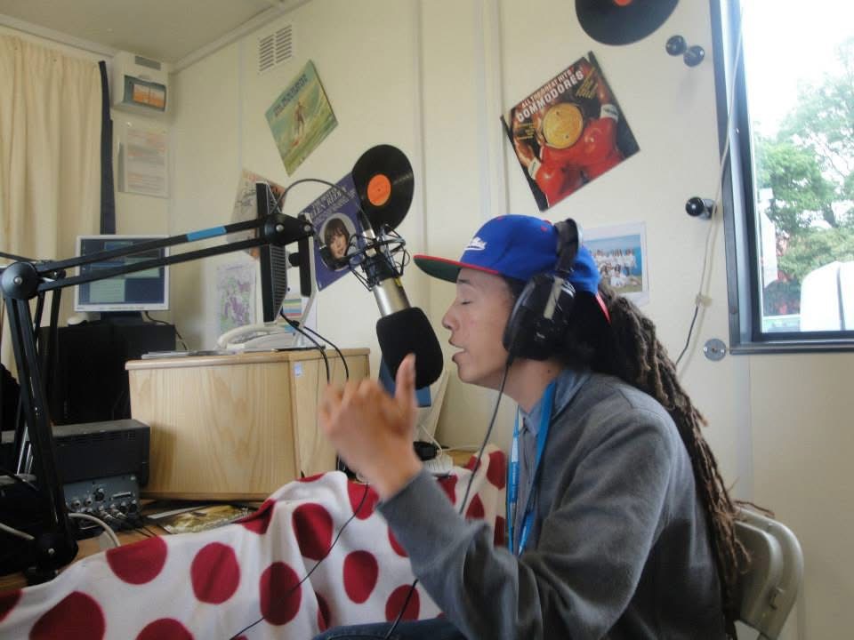 Isaiah Dreads at Glastonbury Radio.