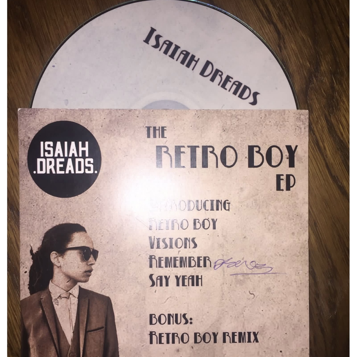 Retro Boy EP CD by Isaiah Dreads.