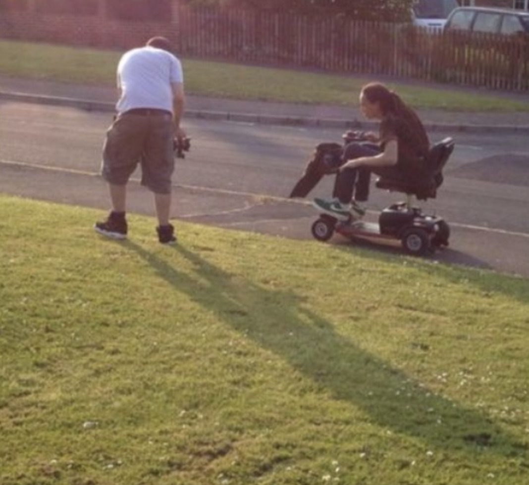 Isaiah Dreads on a video shoot with Otekki.