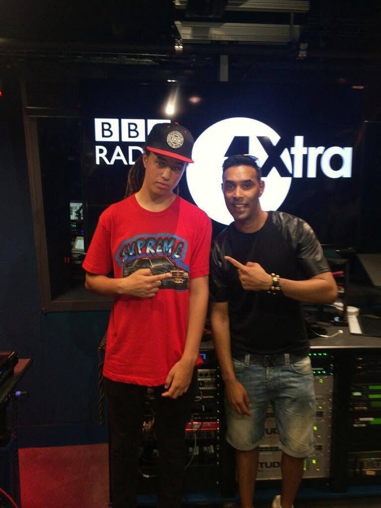 Isaiah Dreads and DJ Cameo for a Gimme Grime freestyle on BBC 1Xtra.
