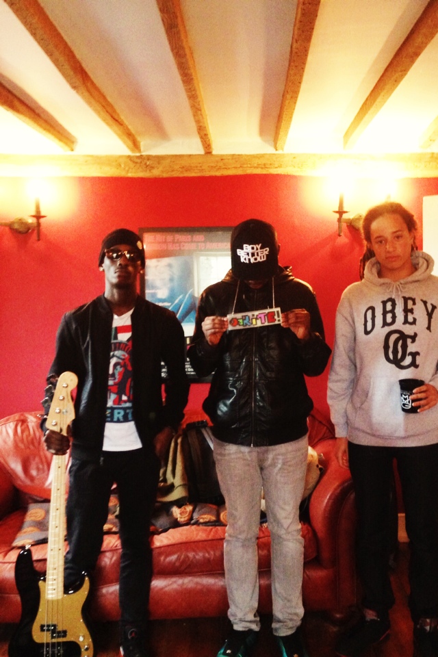 Preditah, C4 and Isaiah Dreads at Xenomania in Kent.