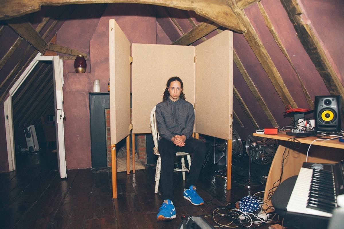 Isaiah Dreads at Xenomania Studios in Kent.