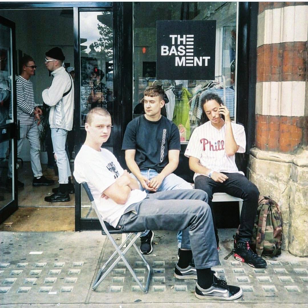 Isaiah Dreads at the Basement Approved pop-up store.