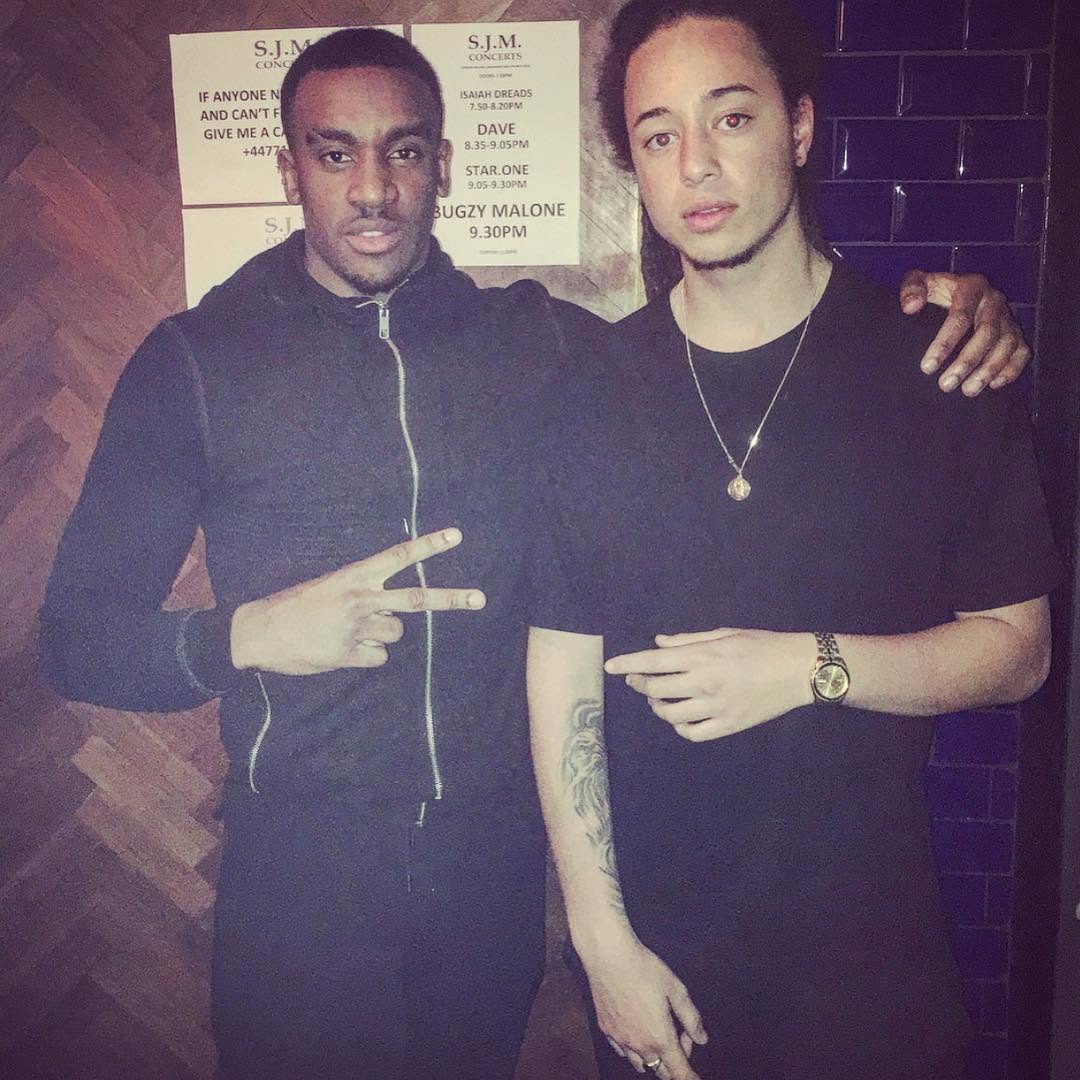 Isaiah Dreads and Bugzy Malone on the Facing Time Tour.