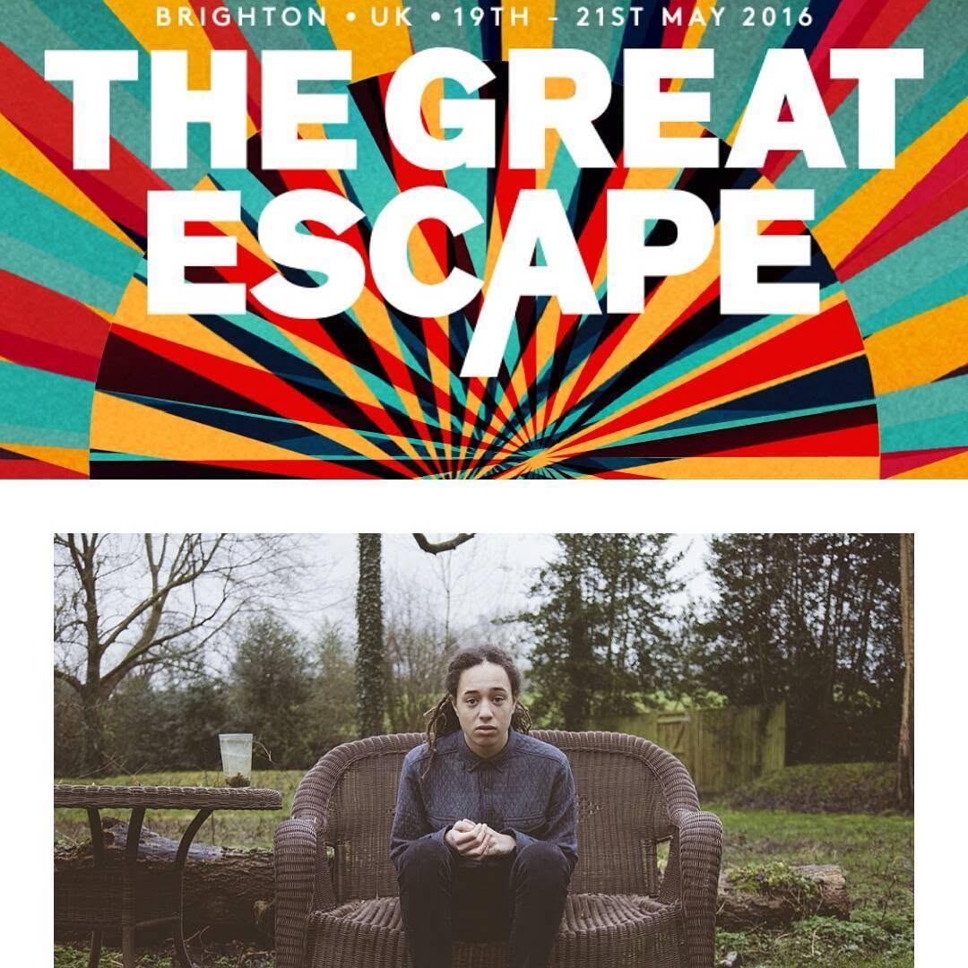 Flyer for Isaiah Dreads at The Great Escape Festival.