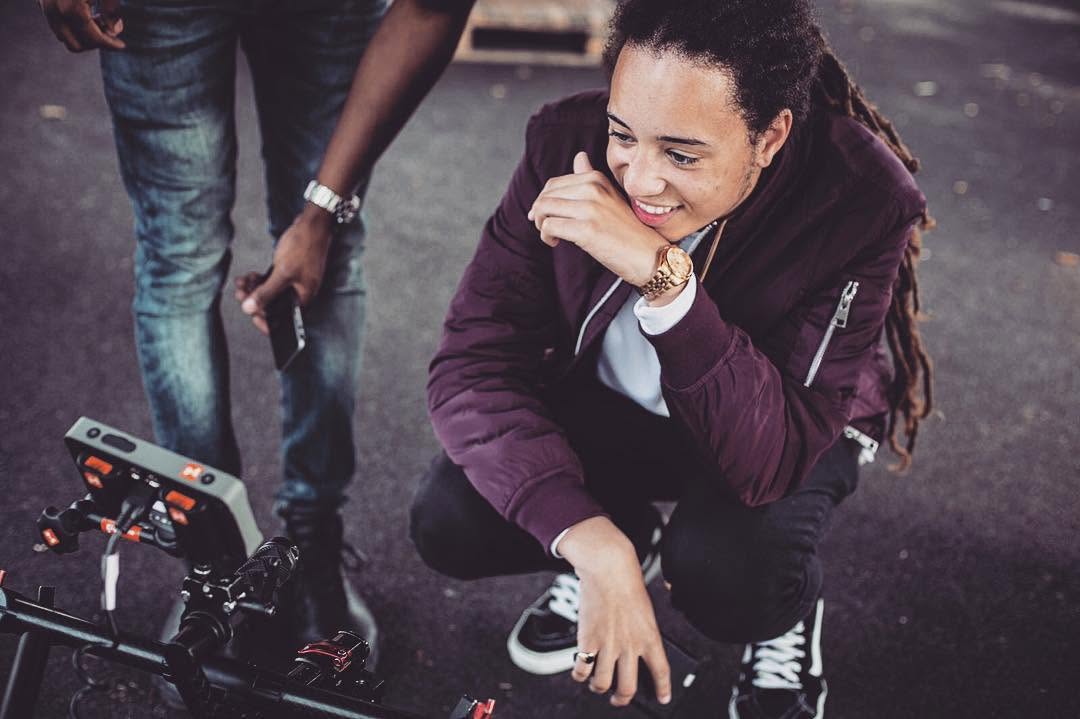 Behind the scenes of the 'One Minute' music video by Isaiah Dreads.