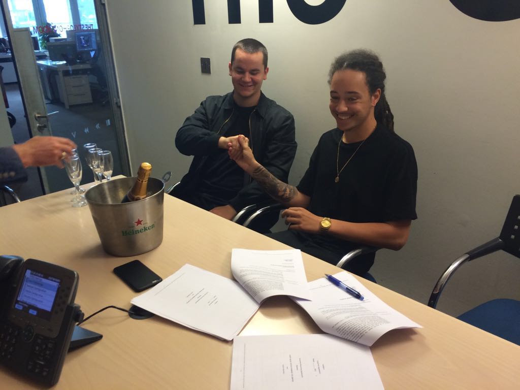 Isaiah Dreads and Zdot signing to Sony RCA.