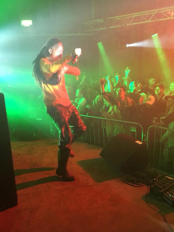 Isaiah Dreads at Bestival Festival in Dorset.