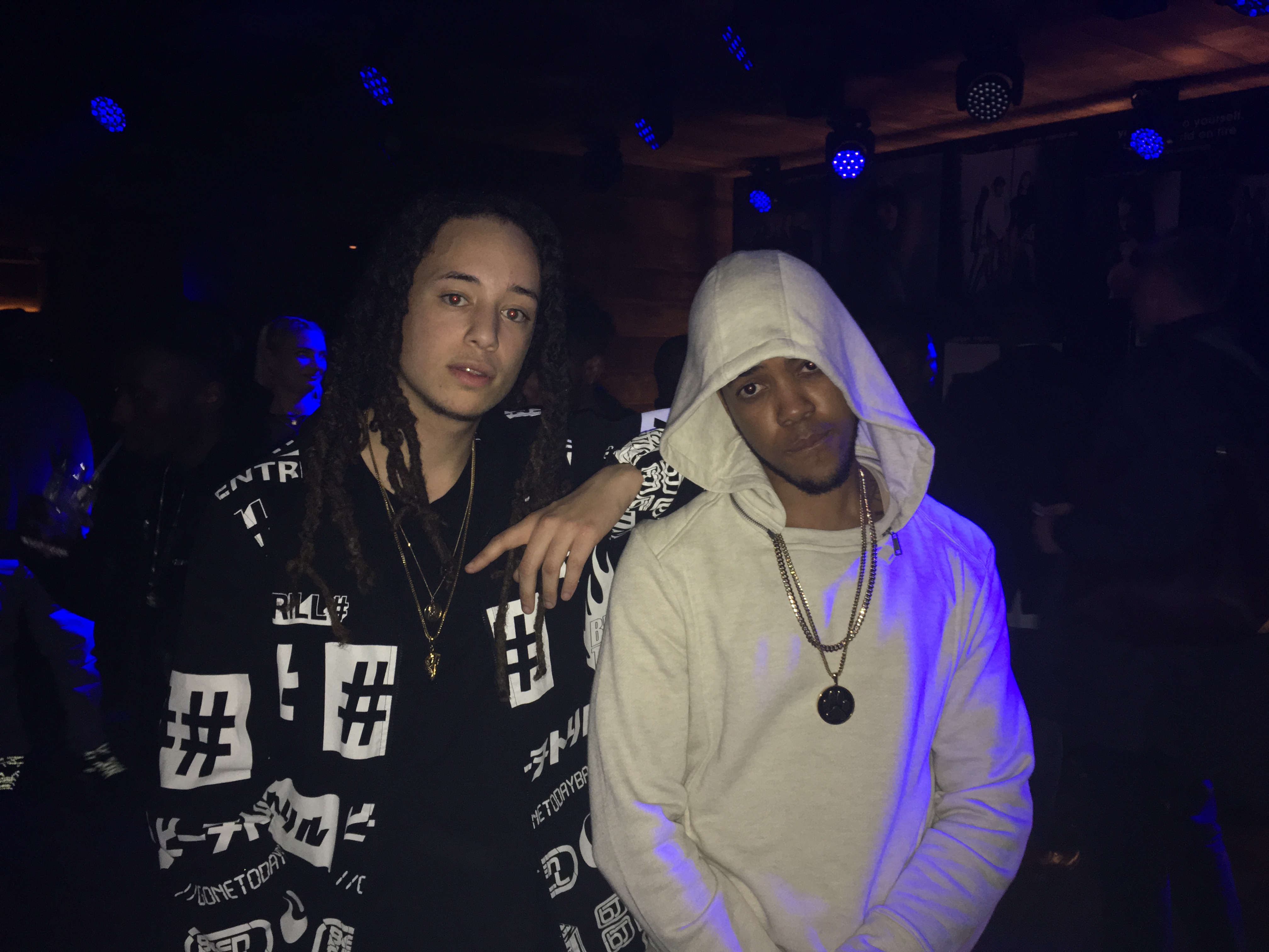 Isaiah Dreads and Chip in London.