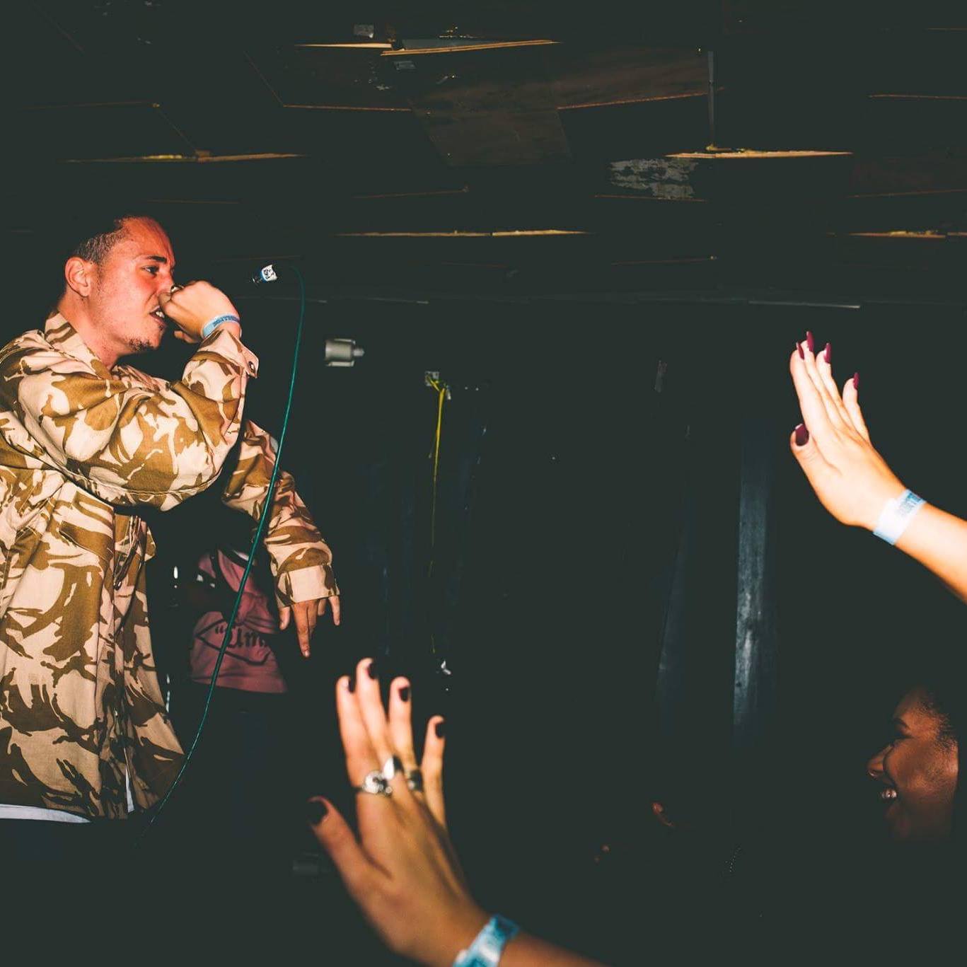 Isaiah Dreads performing in London.