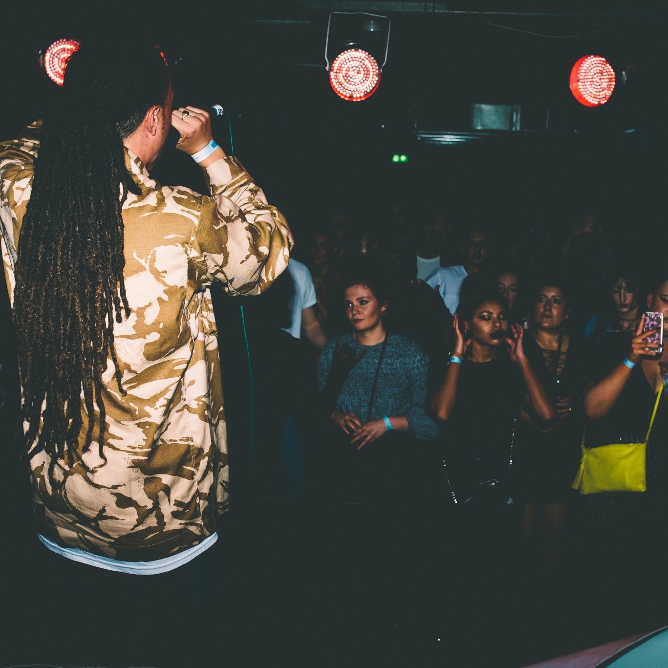 Isaiah Dreads performing in London.