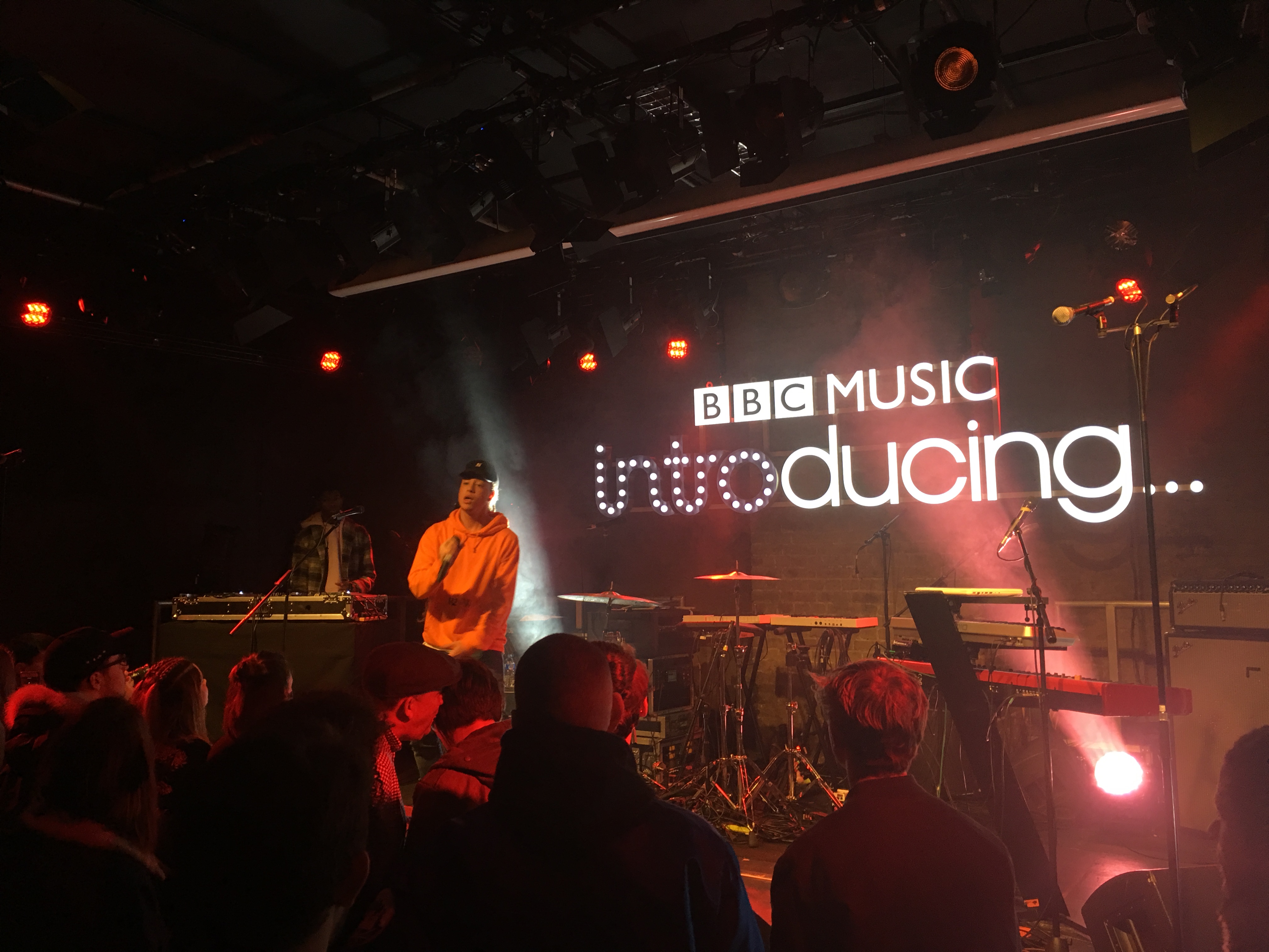 Isaiah Dreads performing at the Roundhouse in London.