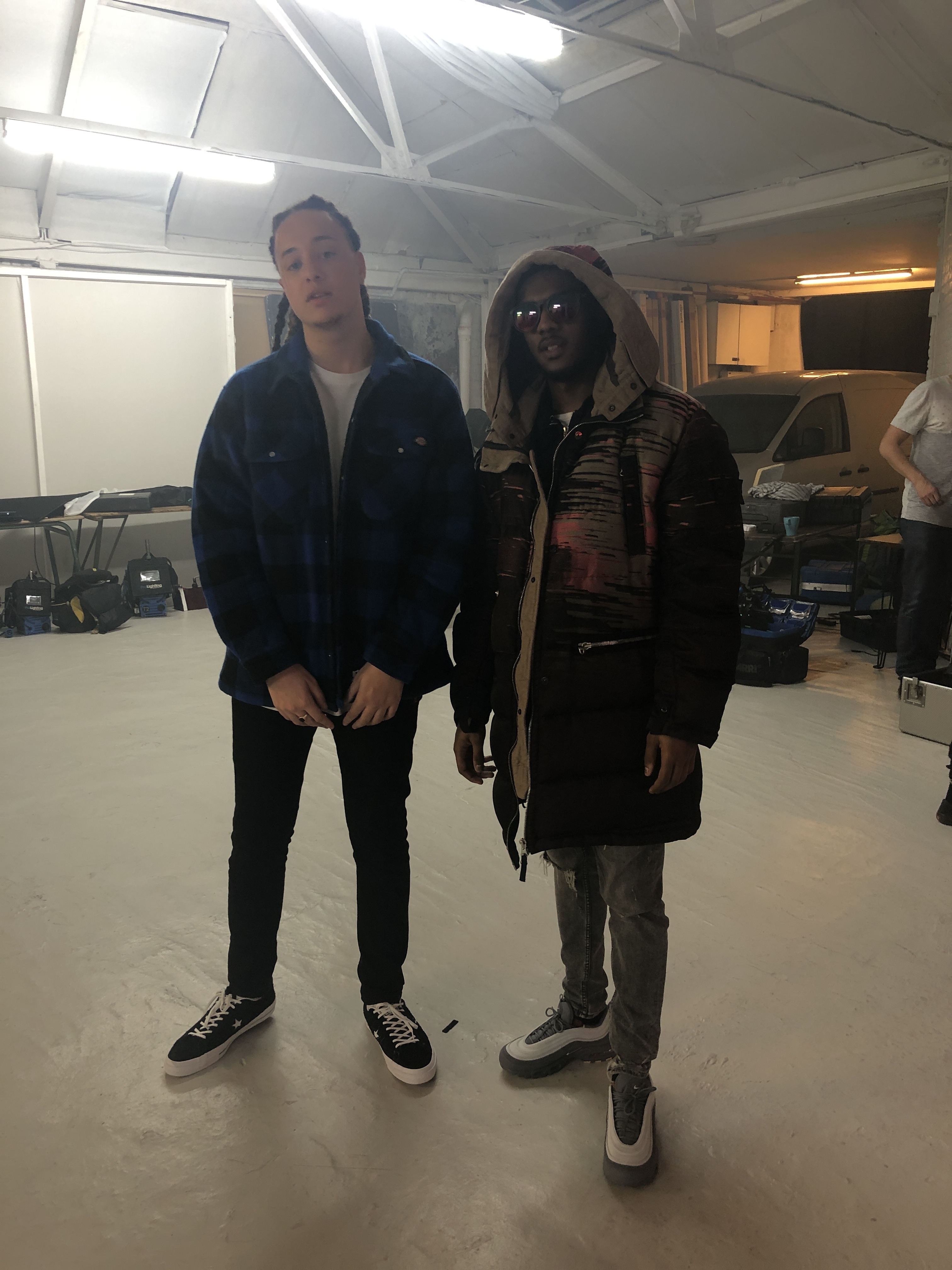 Video shoot for 'Who's That Girl' by Isaiah Dreads and Micah Million.