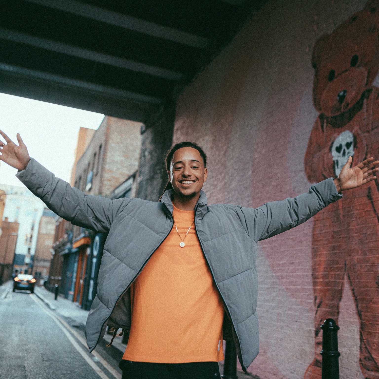 Promotional shoot for 'Ratings Freestyle' by Isaiah Dreads.