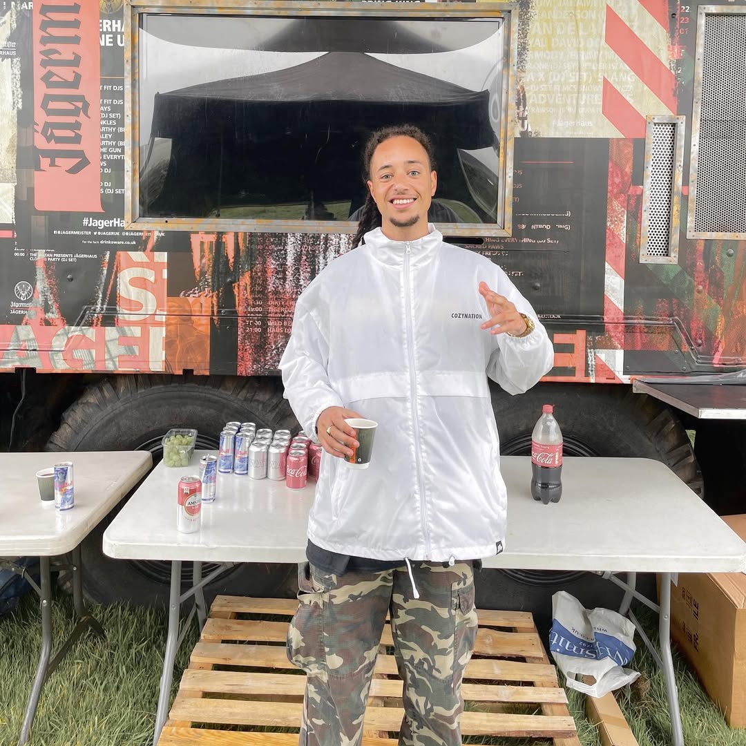 Isaiah Dreads performing at Boardmasters Festival in Newquay.