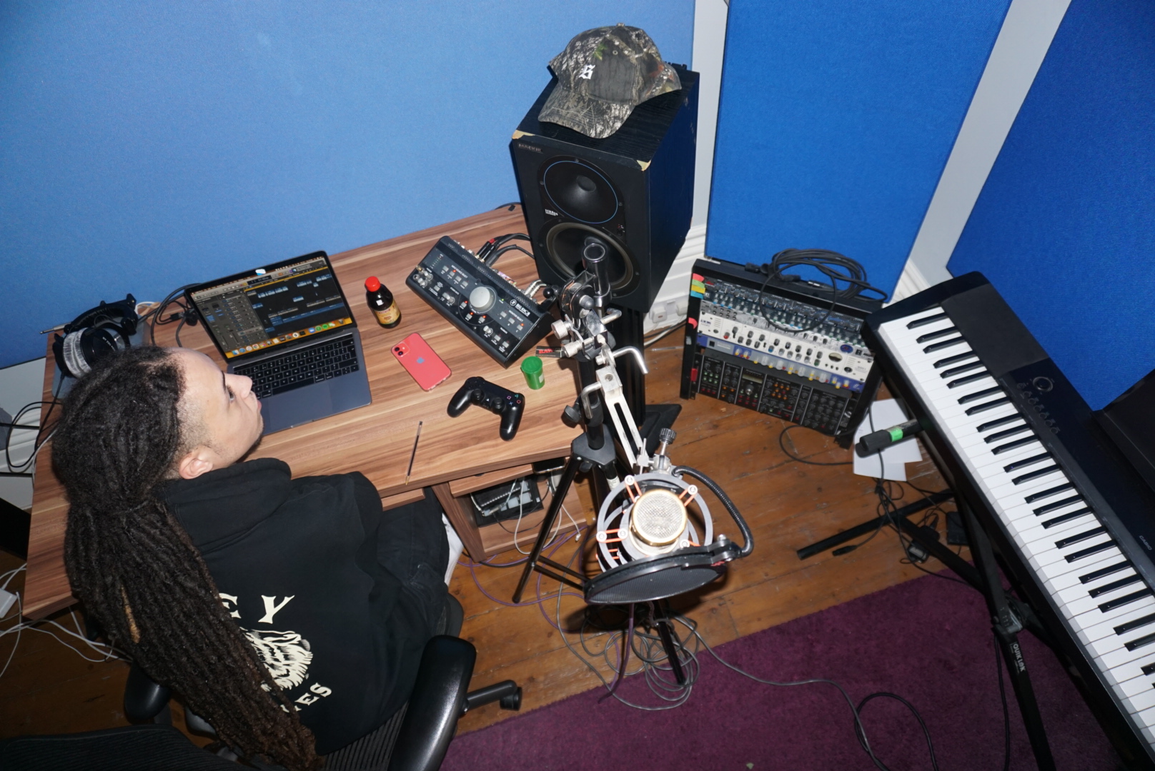 Promotional shoot for 'Elixr' by Isaiah Dreads.