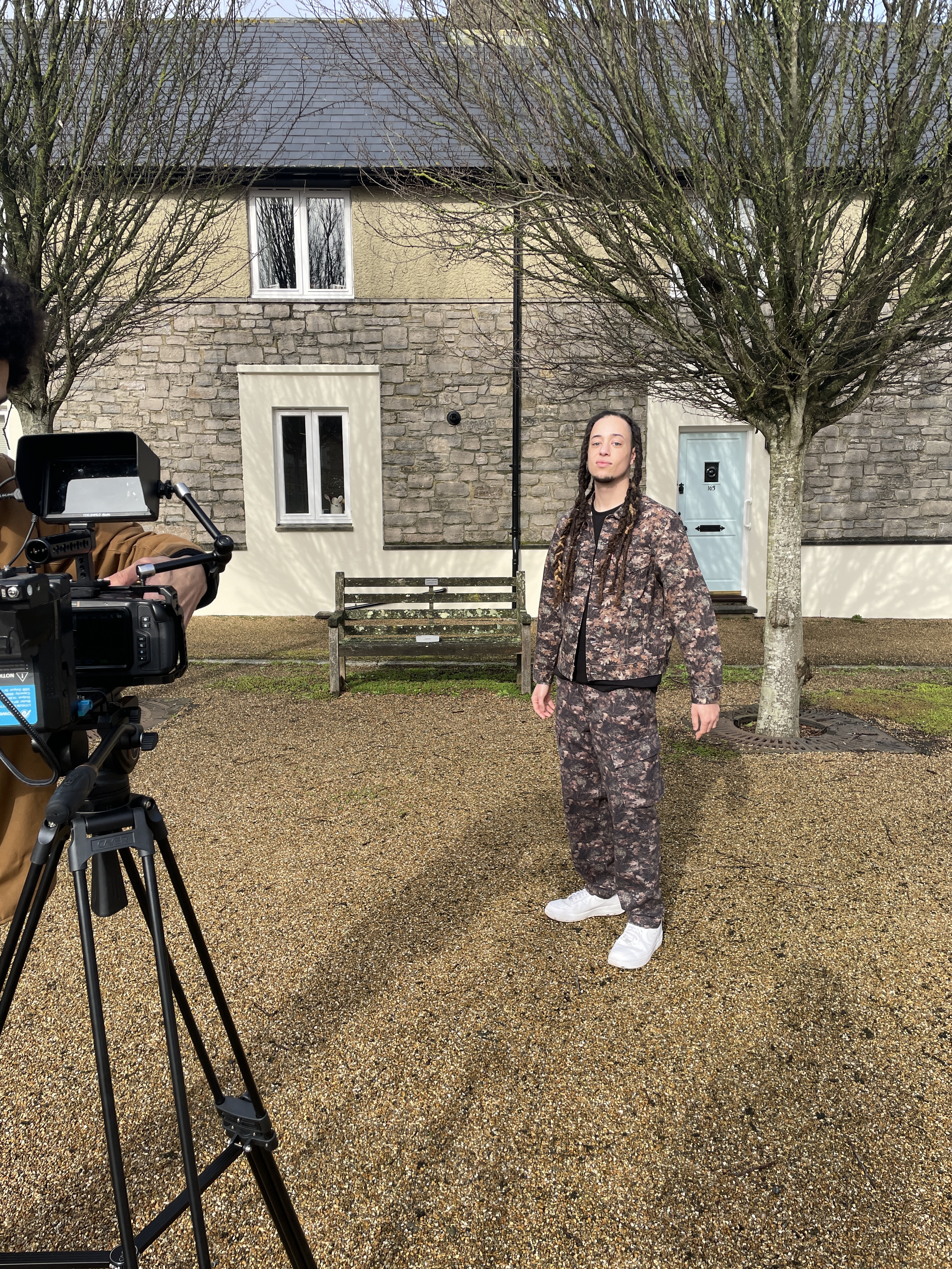 Video shoot for 'Let Me Speak' by Isaiah Dreads.