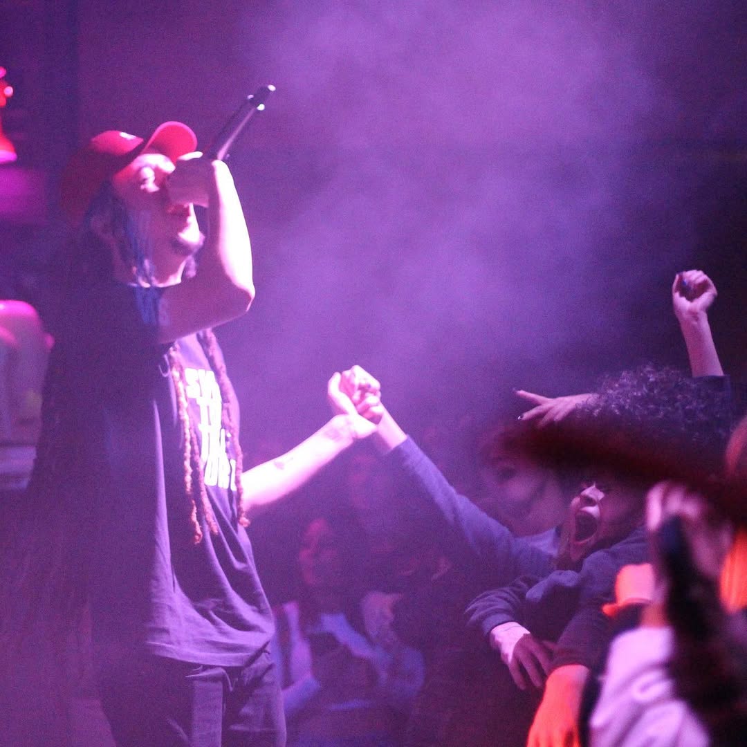 Isaiah Dreads performing in Dorset.