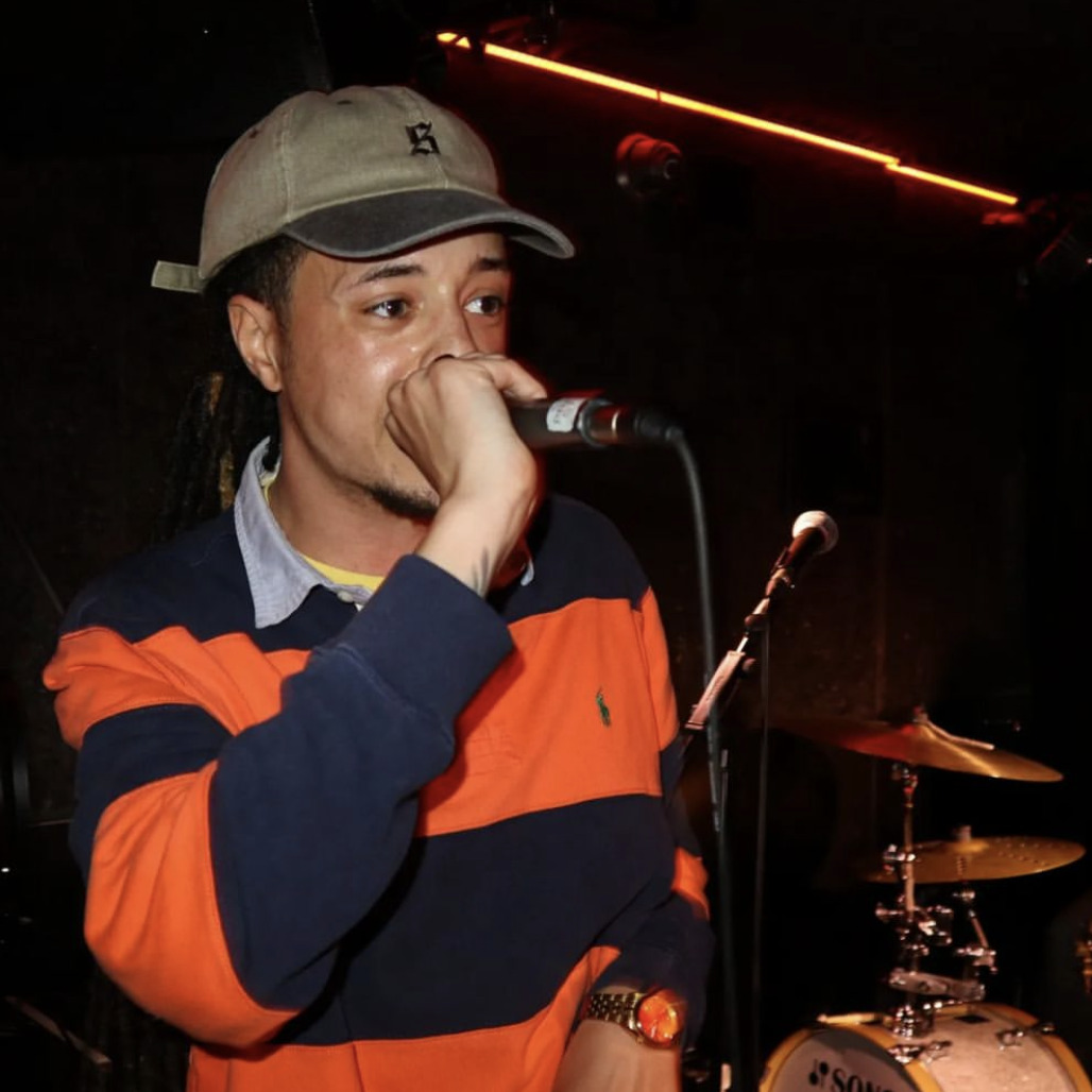 Isaiah Dreads performing at RCRDSHP in Boxpark, London.