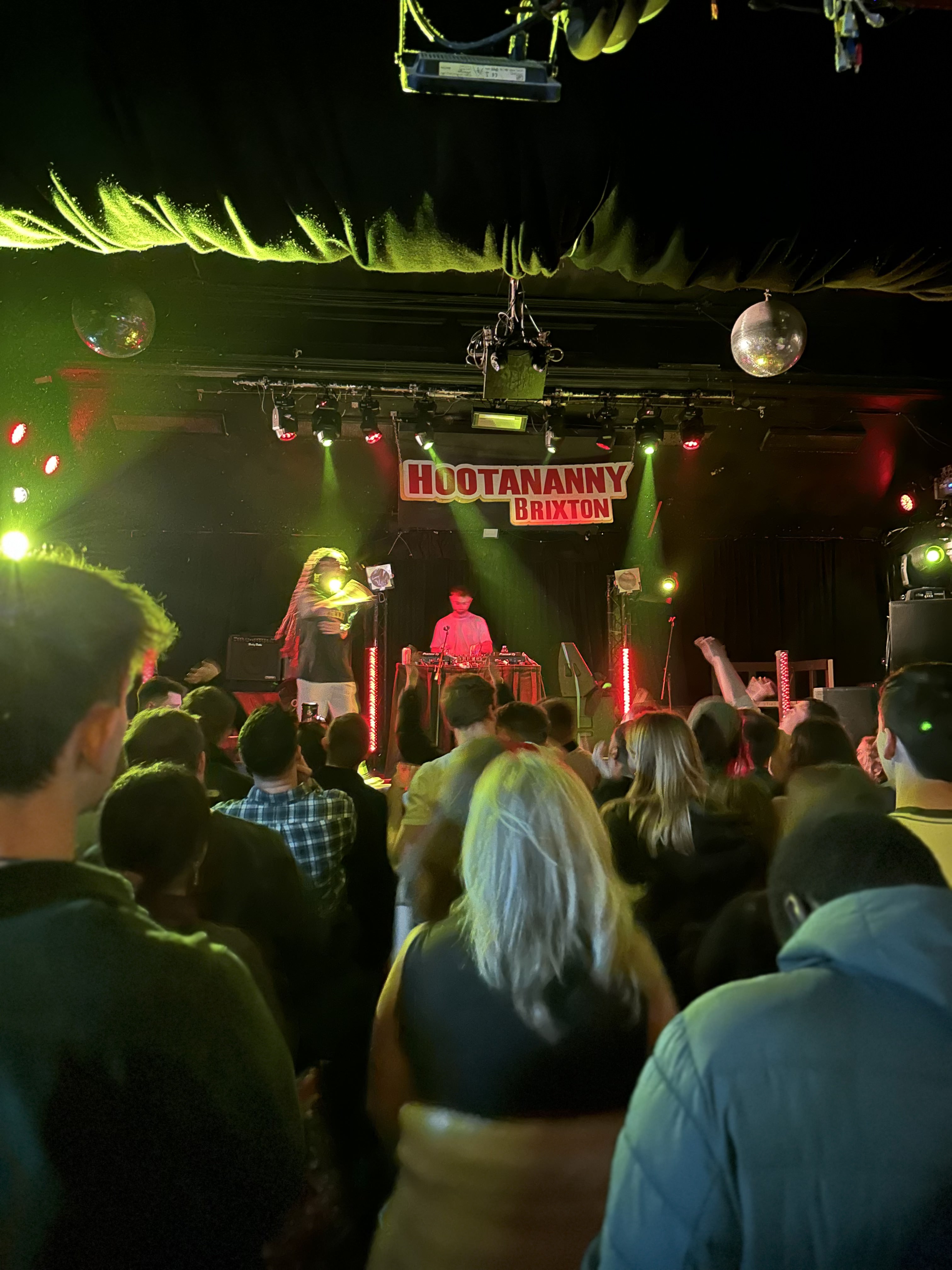 Isaiah Dreads' headline show at Brixton Hootananny in London.