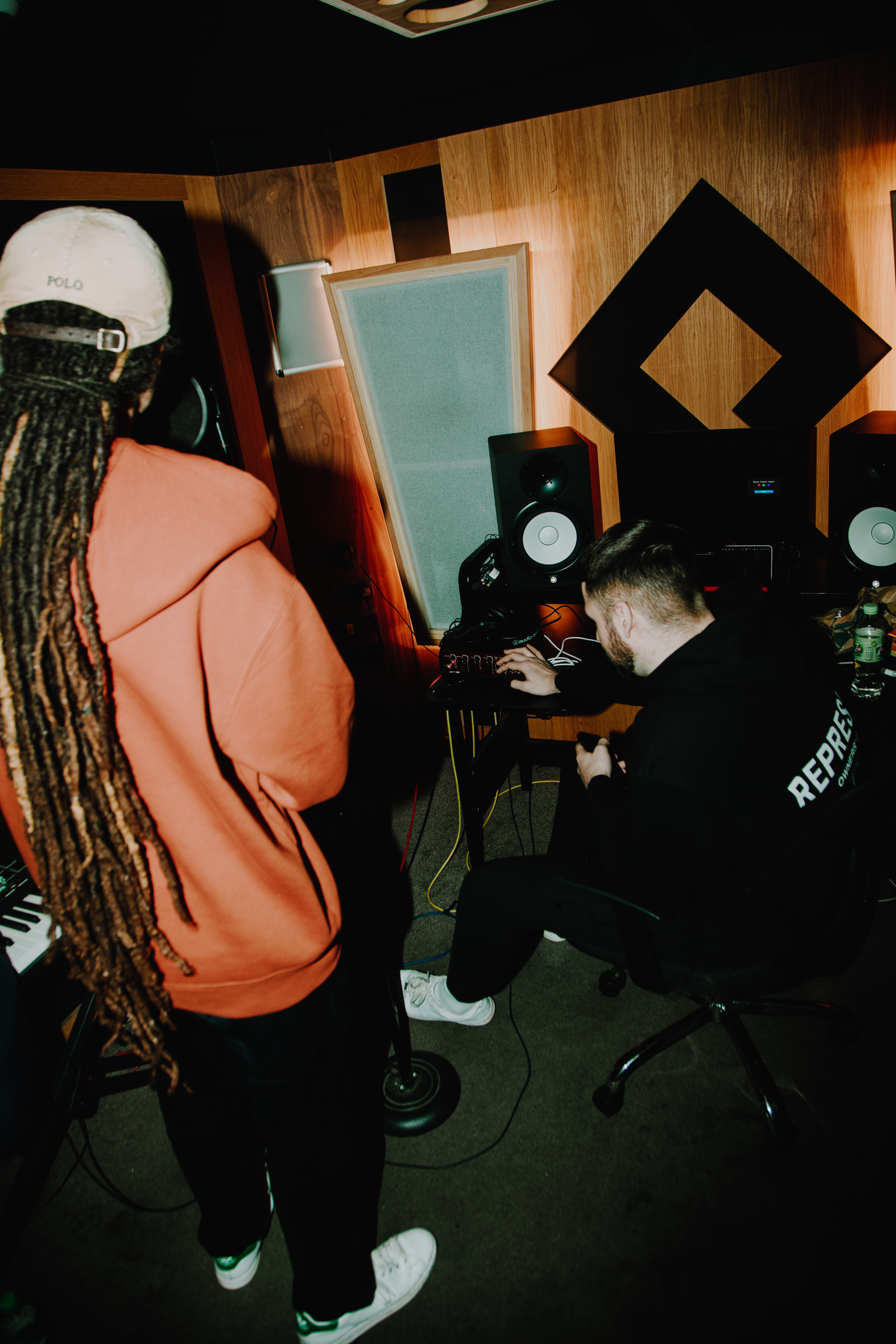 Studio session for 'Closer' by Isaiah Dreads and Georgeyboy.