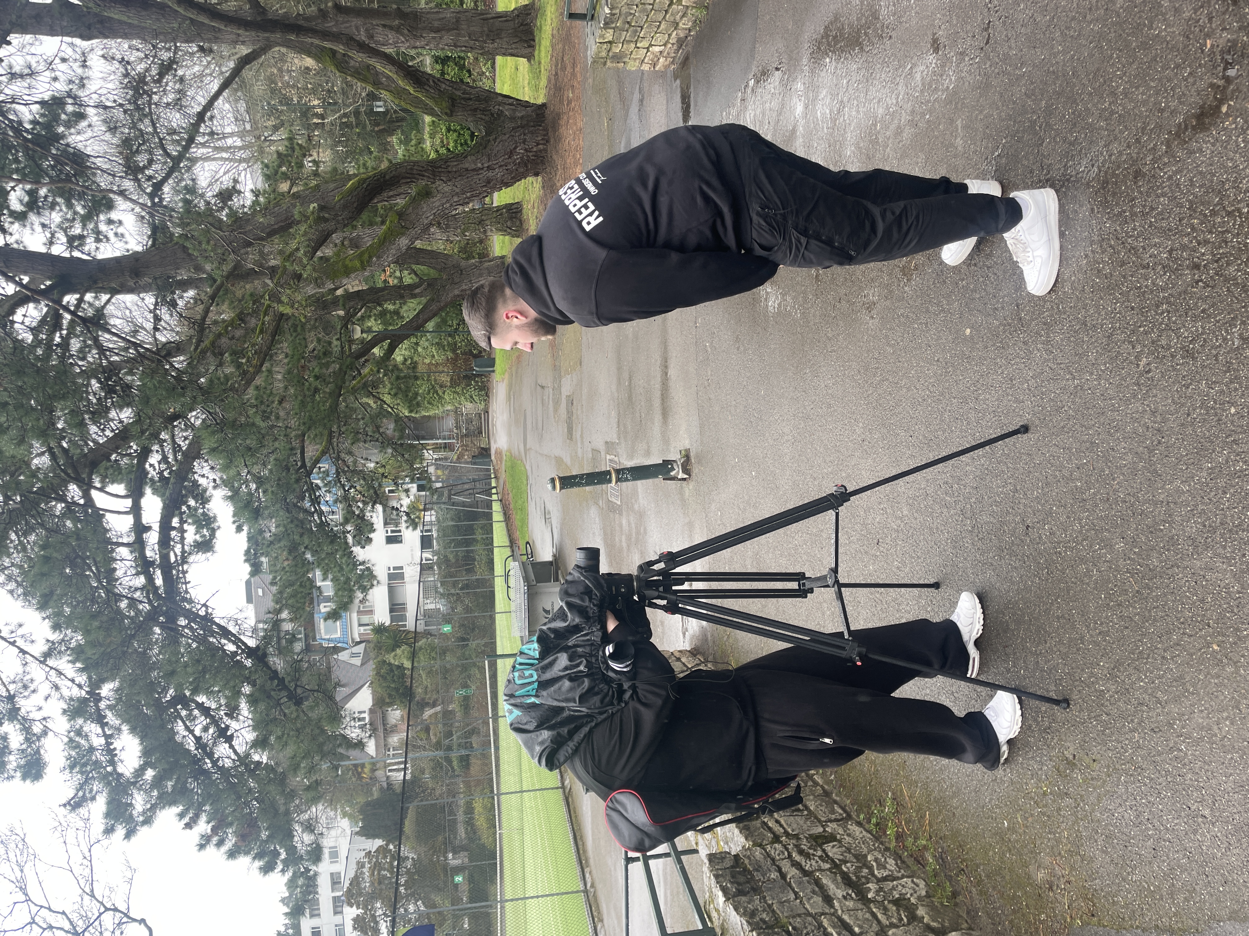 Video shoot for 'Closer' by Isaiah Dreads and Georgeyboy.
