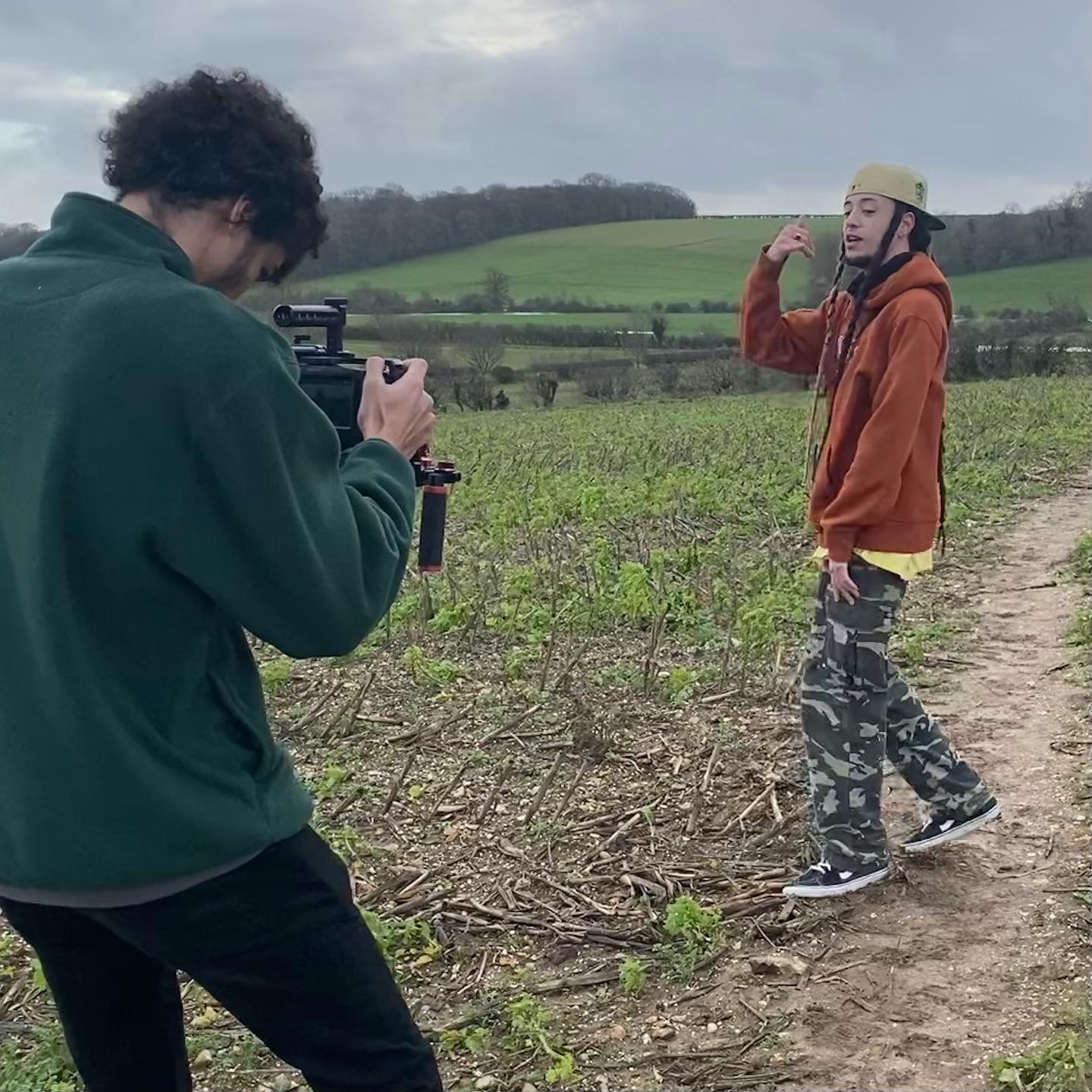 Video shoot for 'Disconnected' by Isaiah Dreads.