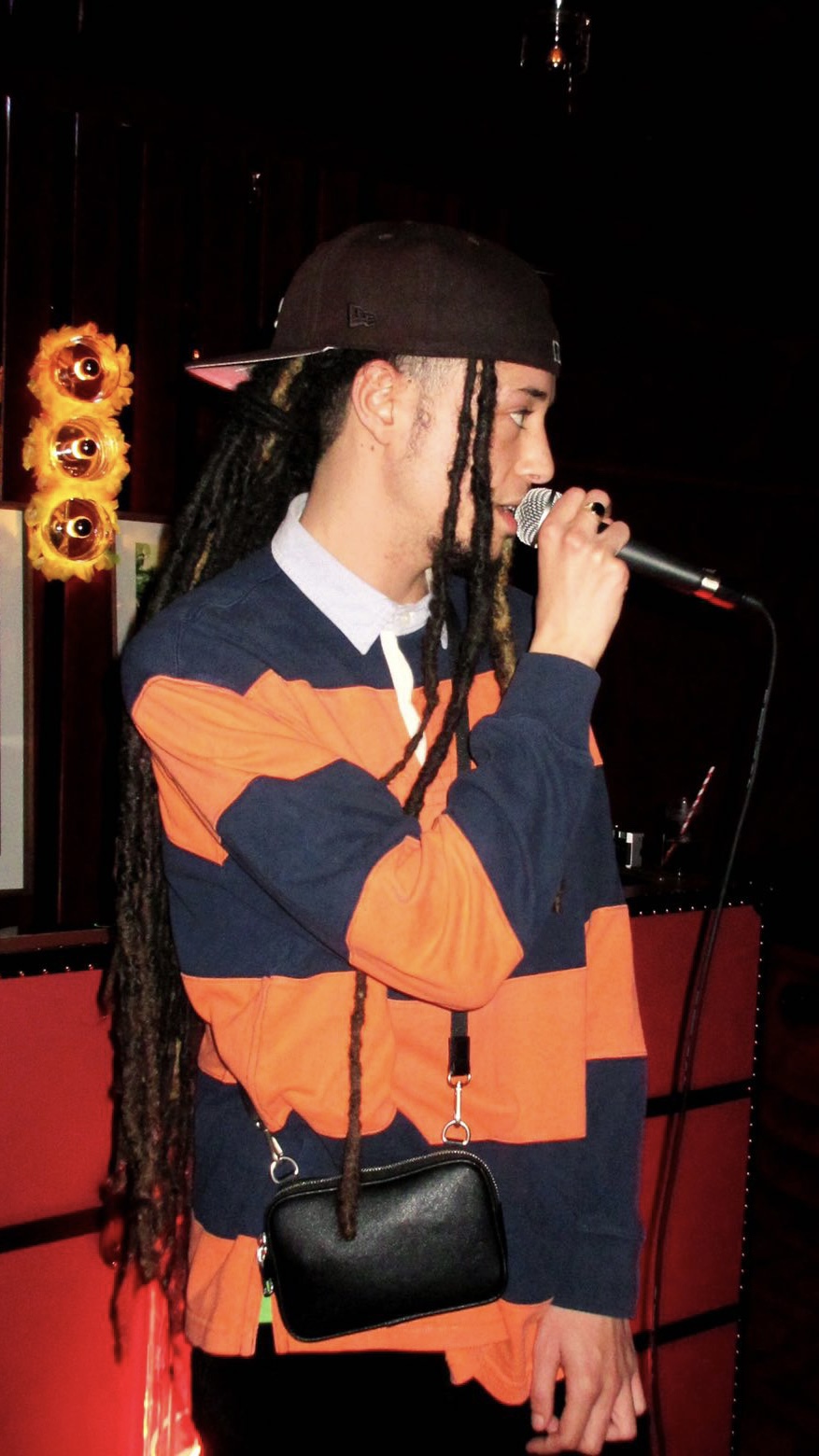 Isaiah Dreads performing in London.