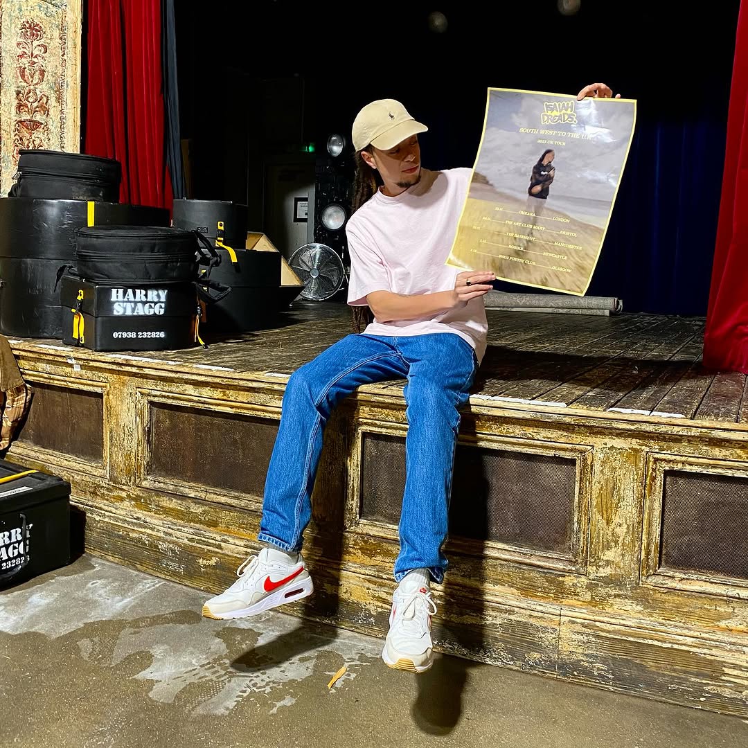 Promotional image for Isaiah Dreads' 2023 tour.