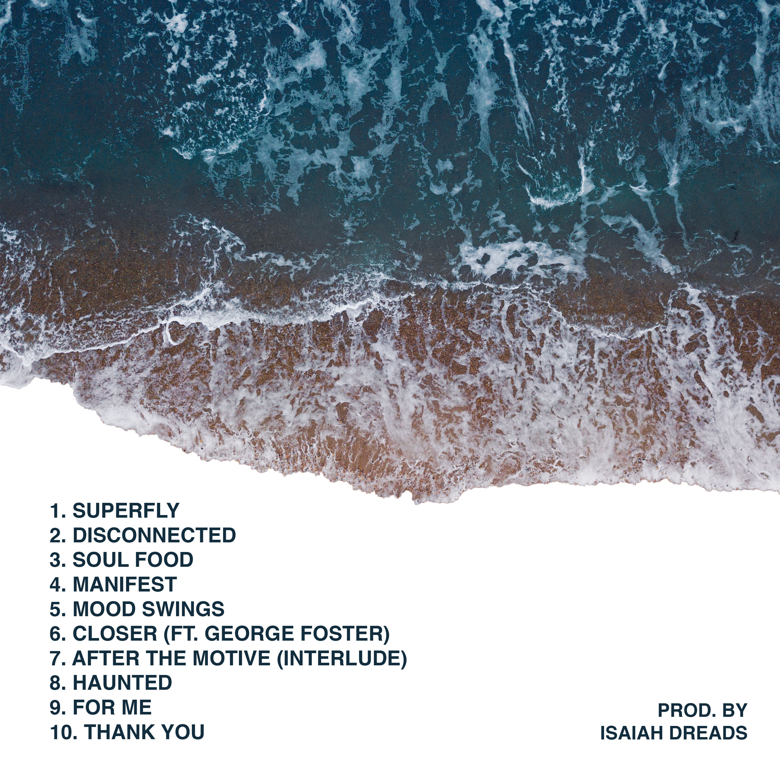 Tracklist artwork for 'Zephyr' by Isaiah Dreads.