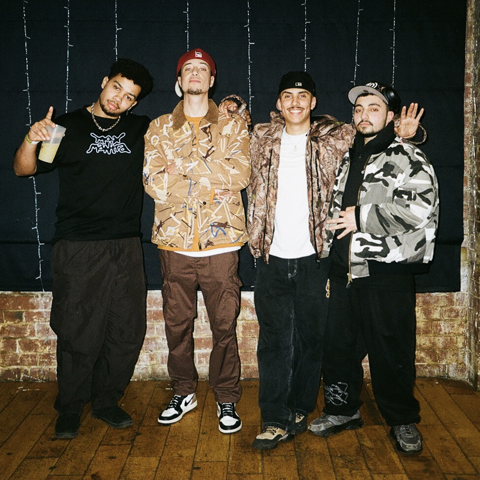 Adi, Isaiah Dreads, Feux and JP Rose on Feux's headline tour in Leeds.